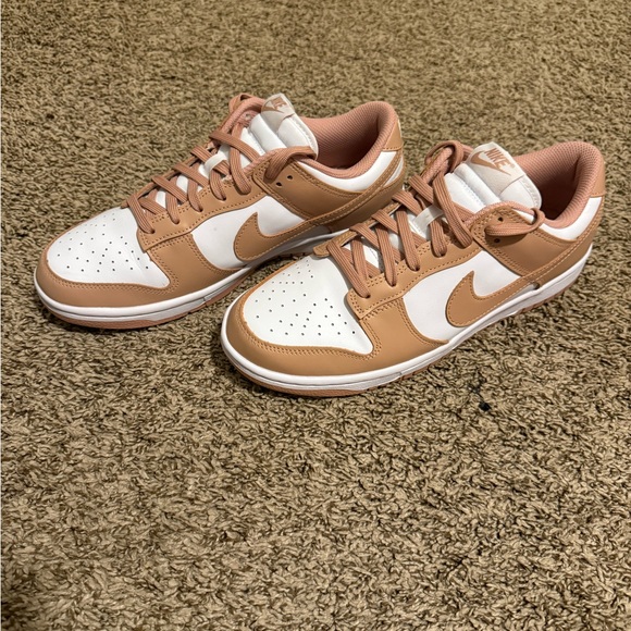 Nike White and Tan Athletic Shoes - Picture 4 of 4